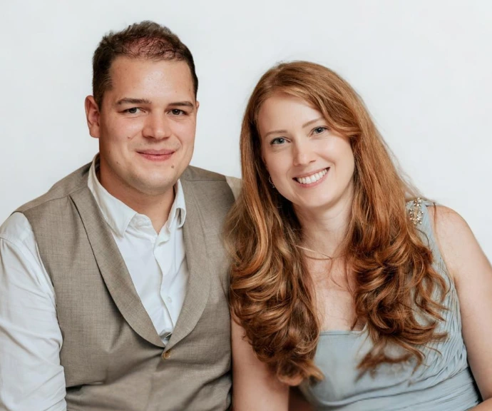 Severin und Ricarda (die Geschäftsleitung der Bestattung Vitus)