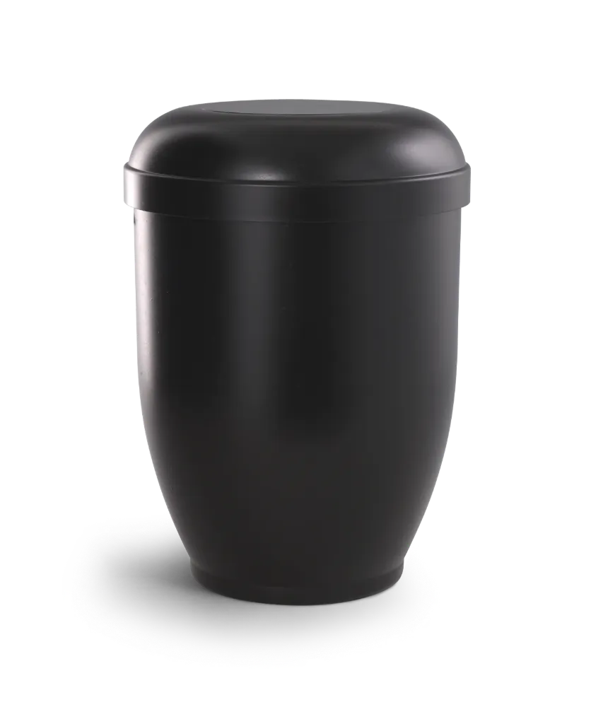 Einfache Naturstoffurne