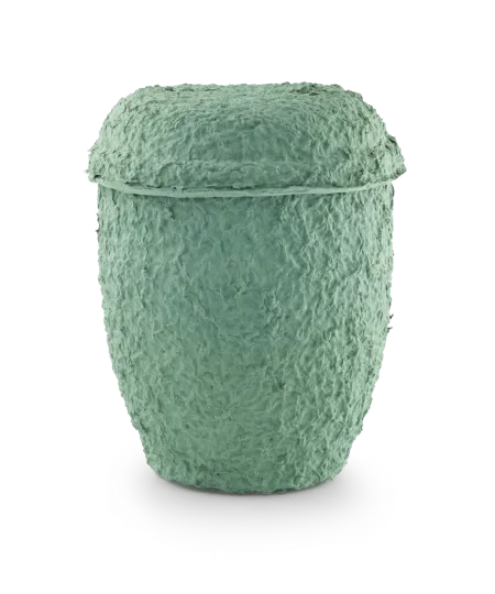 Einfache Flussurne aus Zellulose