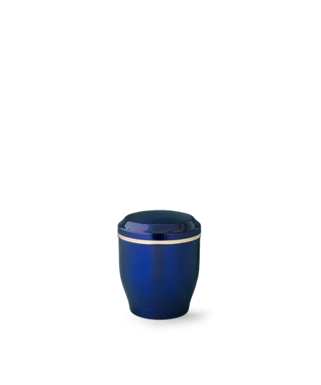 Gedenk-Microurne, kobaltblau