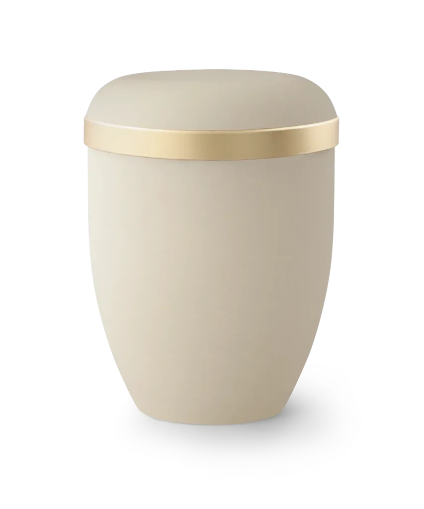 Naturstoffurne "Classic", Samtton creme